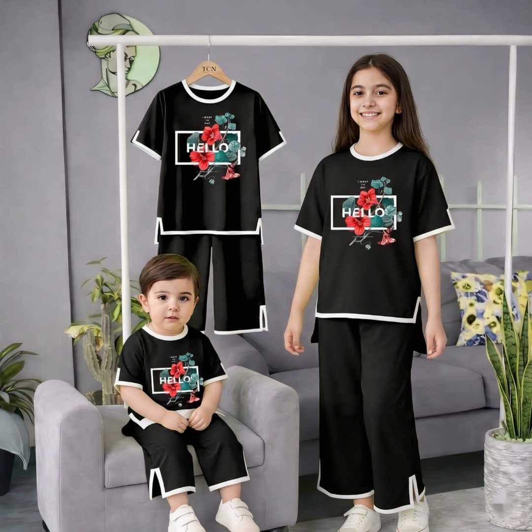 Half Sleeve T-Shirt &amp; Pant Set